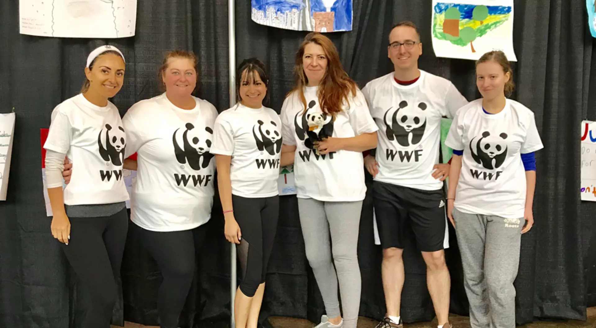 Toronto, Canada Goway Staff at CN Tower Climb - Apr2018 2