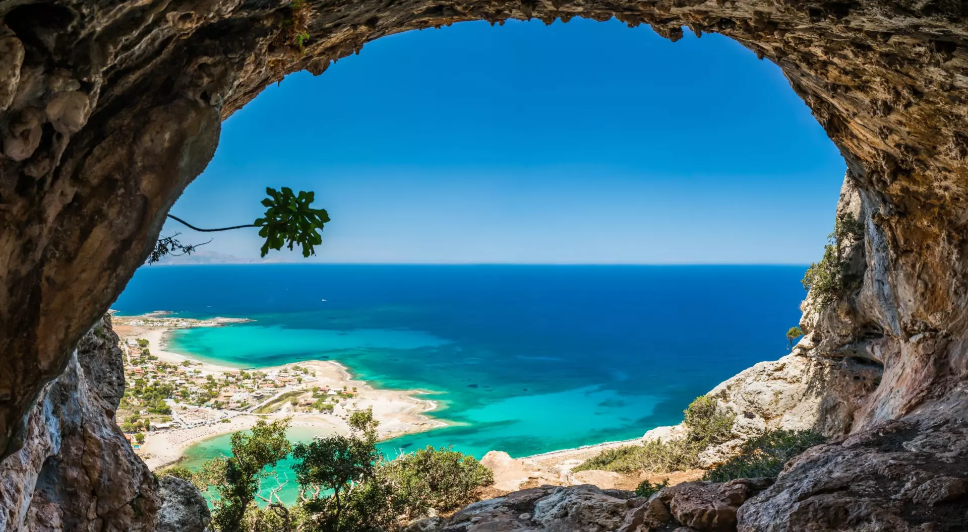 Island of Crete and Mediterranean Sea, Greece