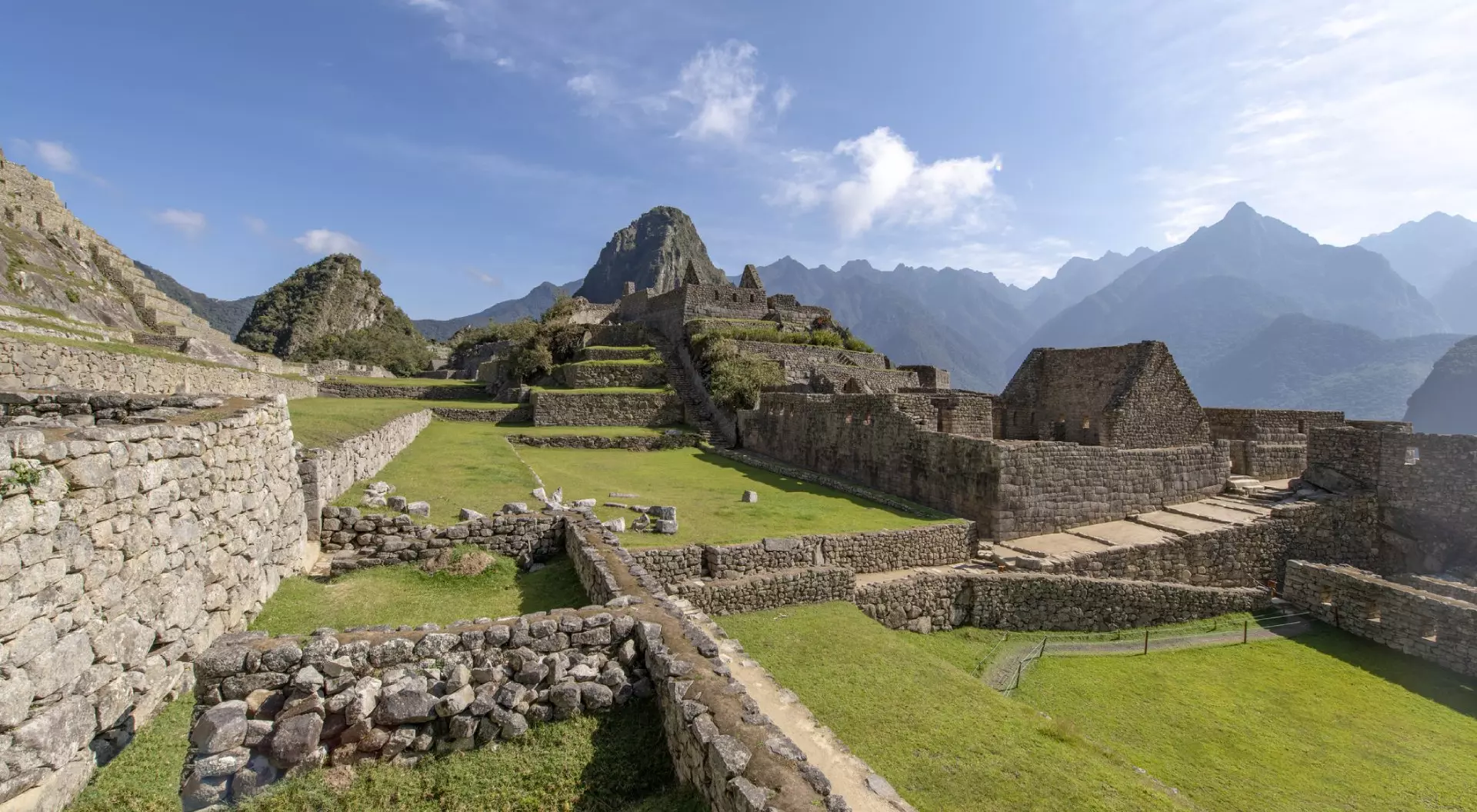 Machu Picchu, the citadel of the Inca Empire located in Peru, South America.