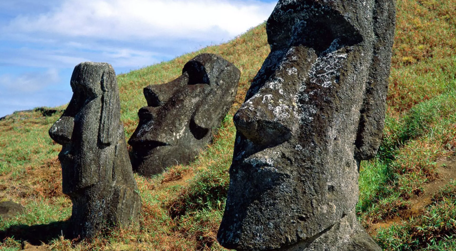 Chile Easter Island Moais, Chile