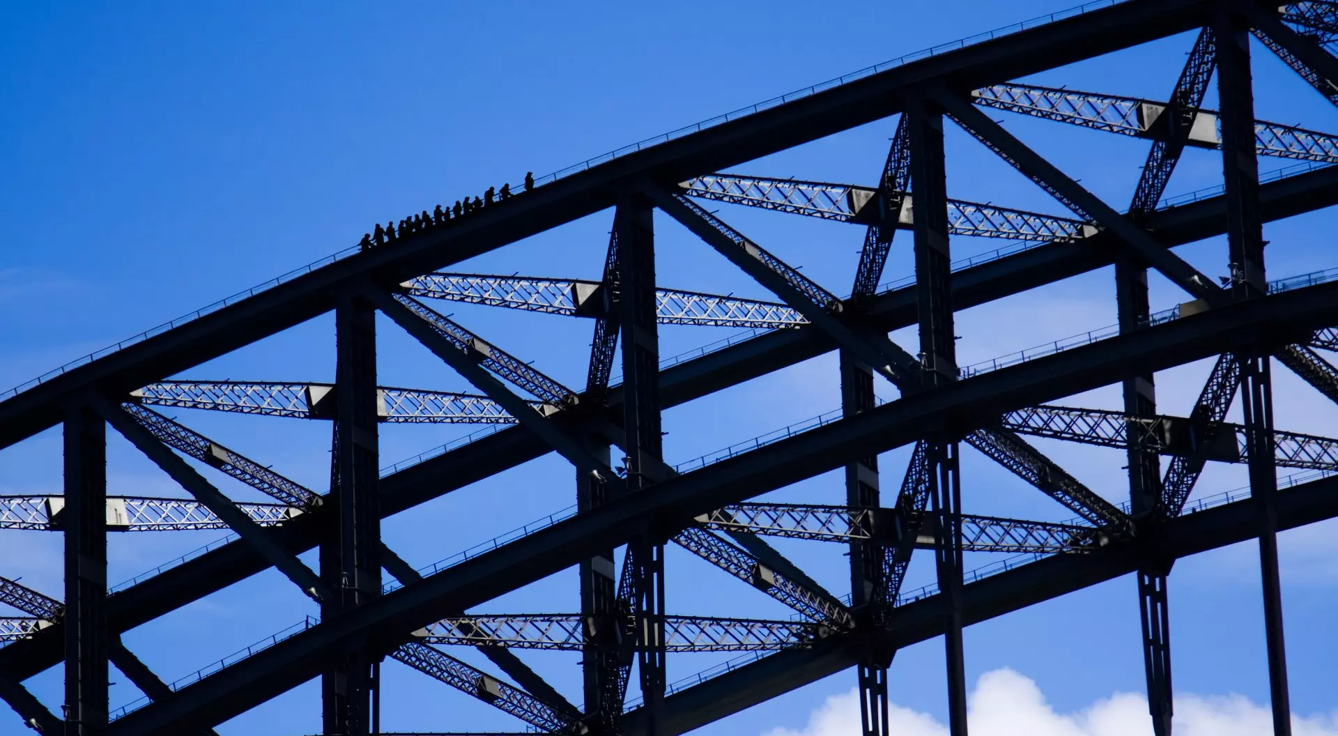Sydney Harbour Bridge climbers, Sydney, Australia