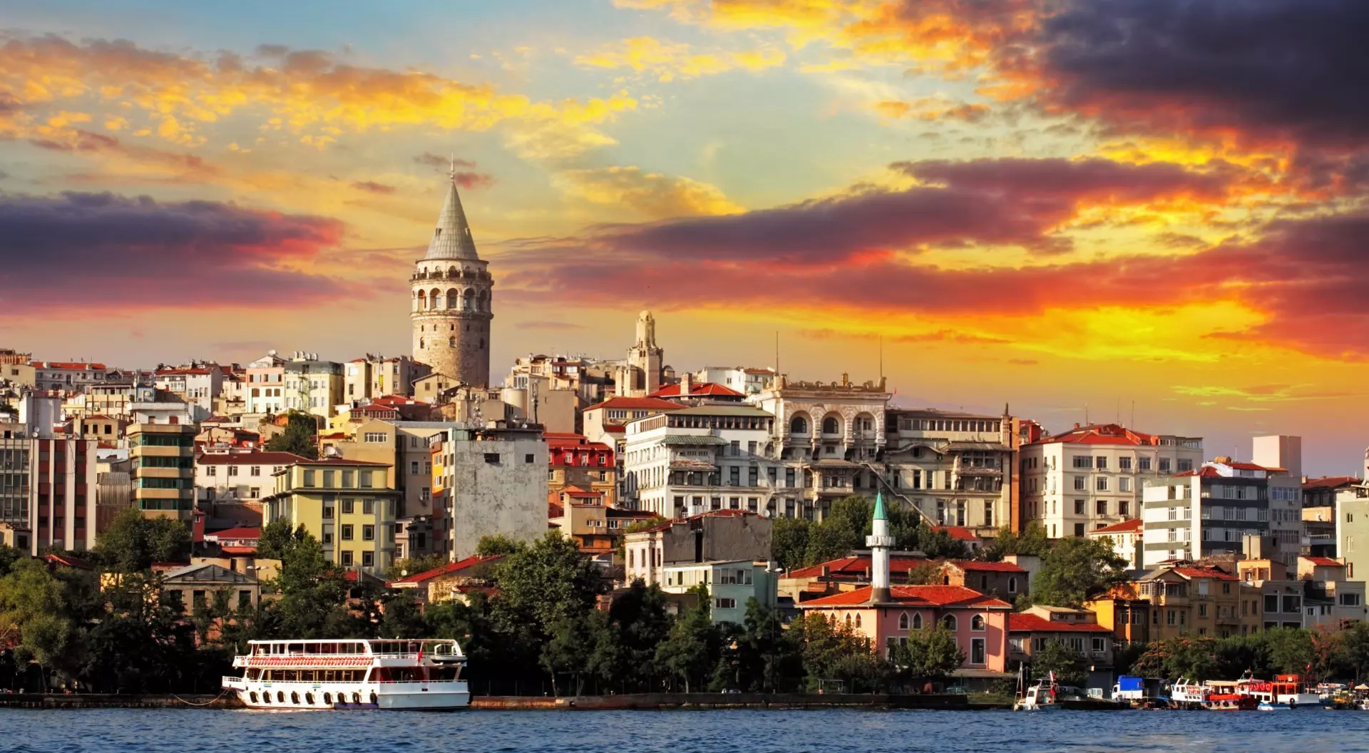 The Galata District, Istanbul, Turkey