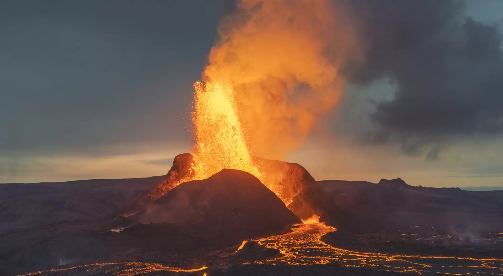 Iceland Volcanic eruption in Iceland