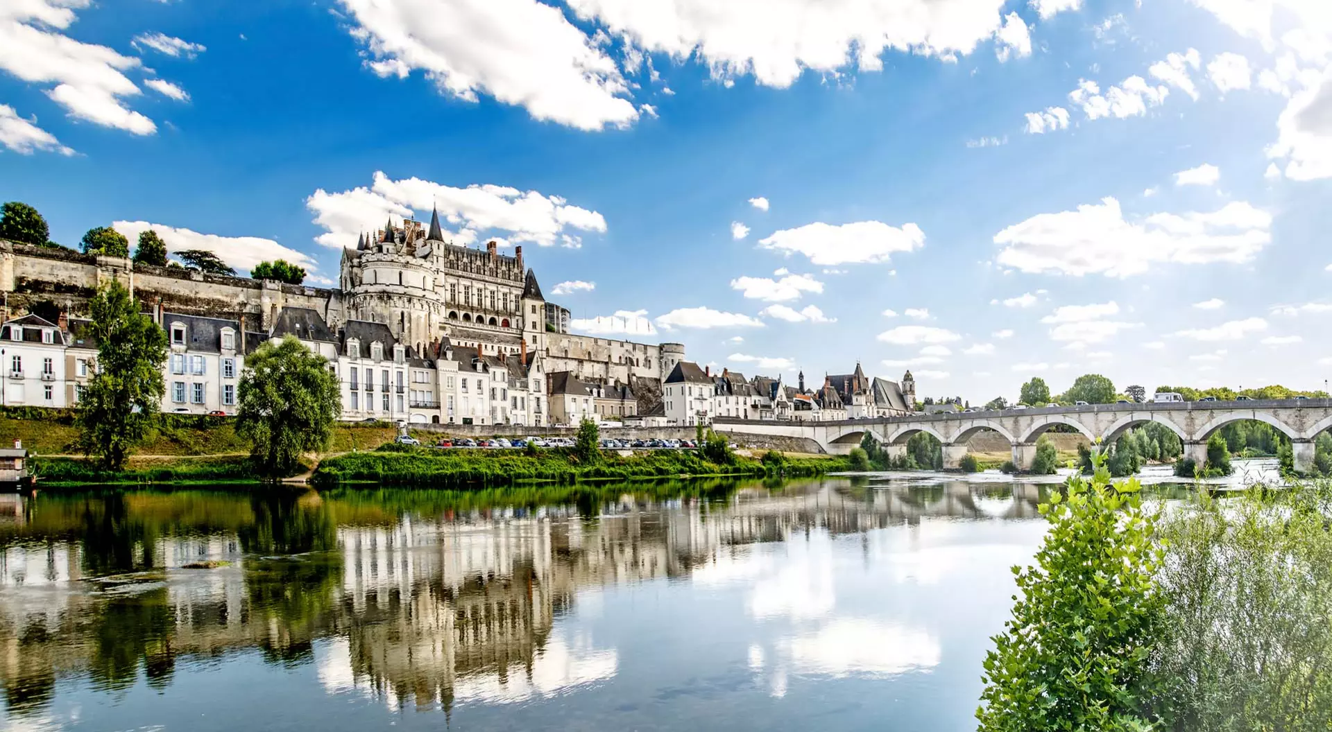 Amboise in the Loire Valley in France