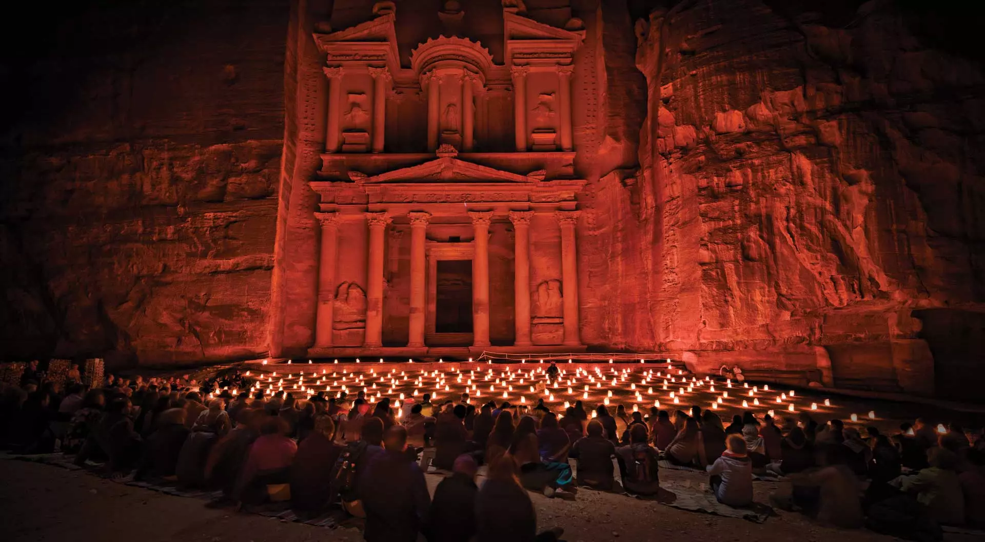 Petra, Jordan Petra by night