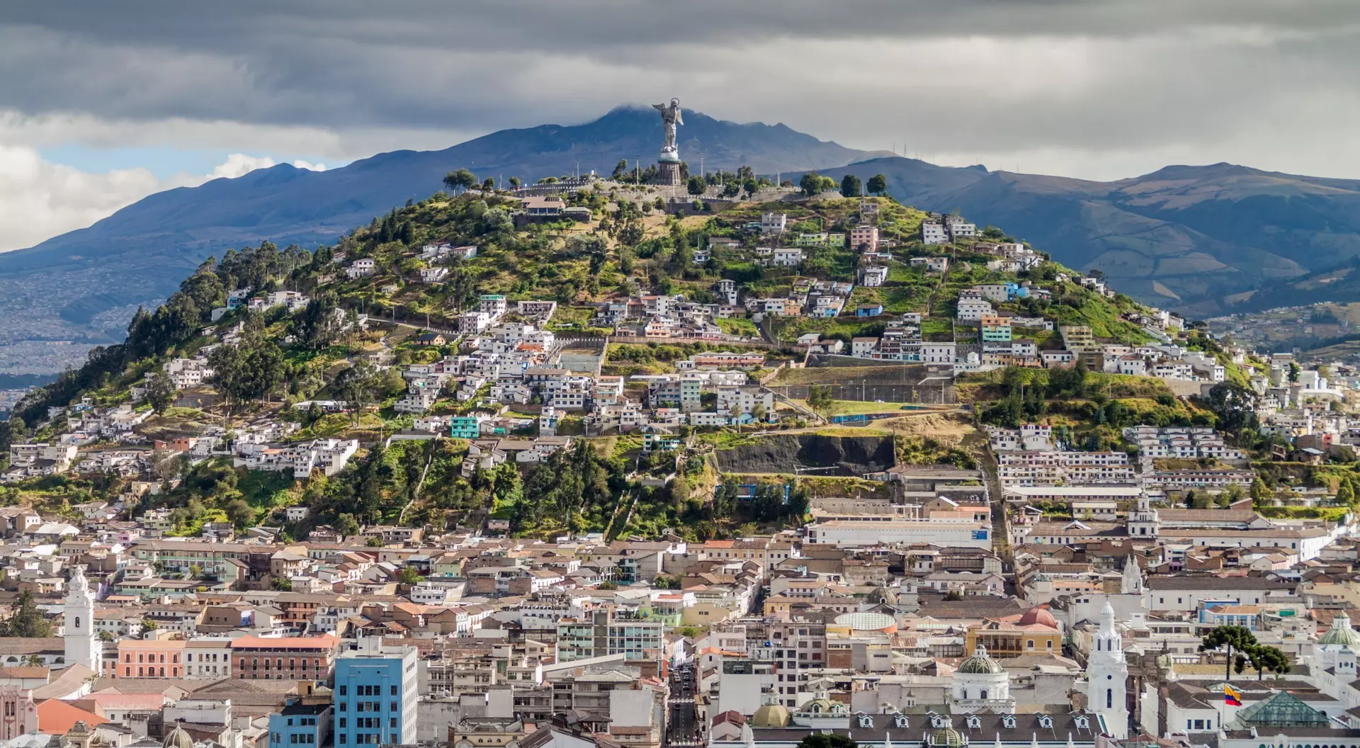 El Panecillo Hill, Quito, Ecuador El Panecillo Hill in Quito, Ecuador