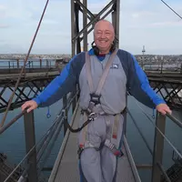 Don Forster on Sydney Harbour Bridge