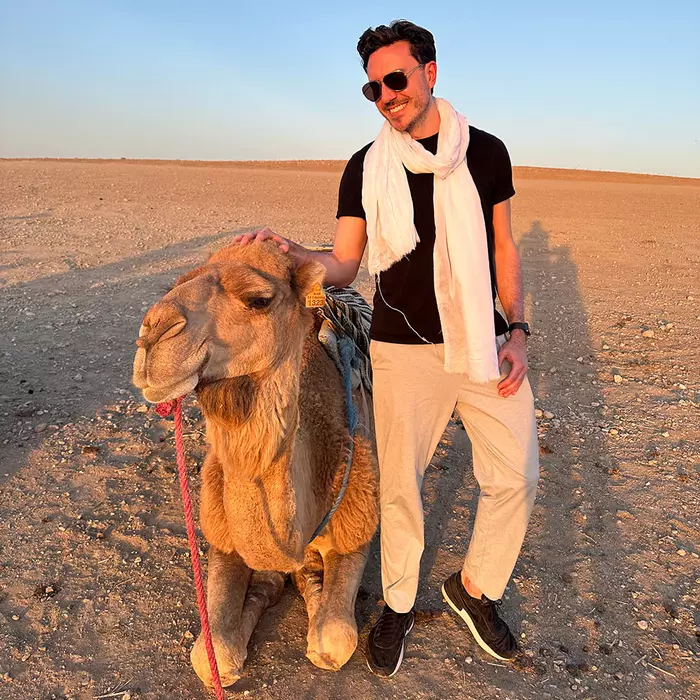 Mitchell Alexander Fawcett in Morocco