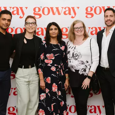 A group of Goway employees