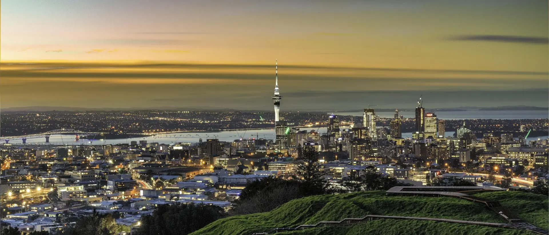 Auckland city skyline Auckland city skyline - New Zealand