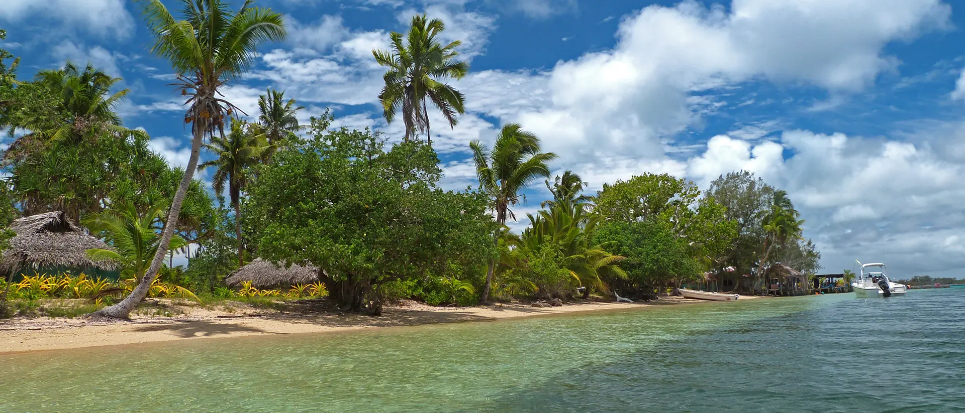 Beach in Tonga Beach in Tonga