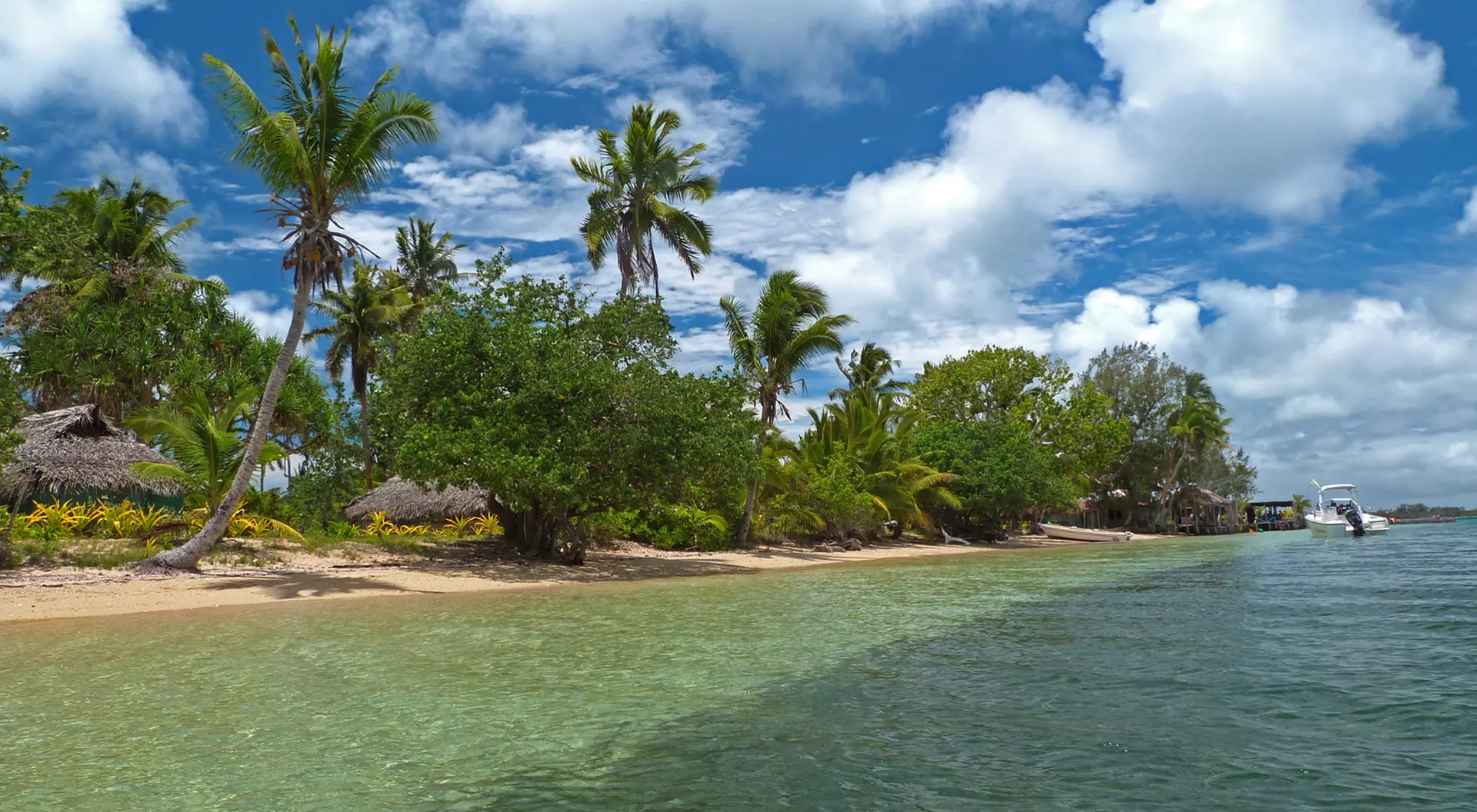 Beach in Tonga Beach in Tonga