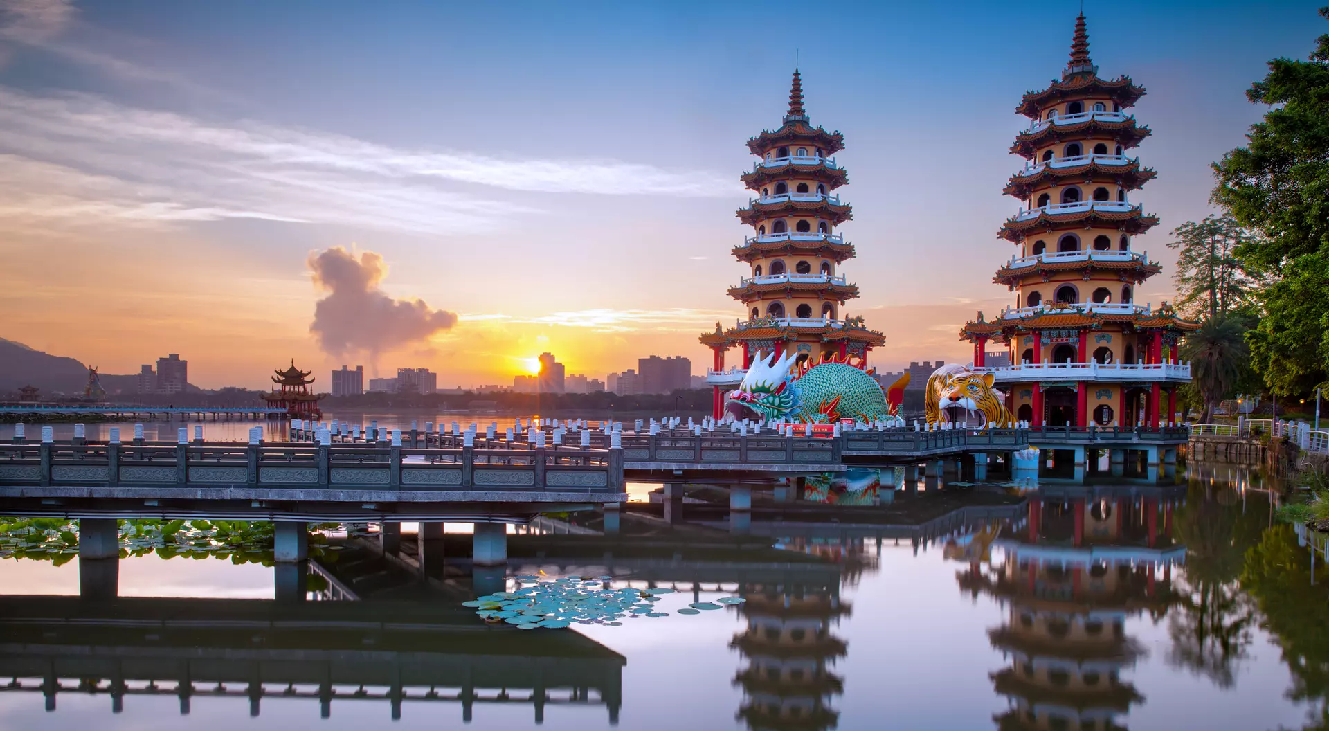 Dragon Tiger Towers, Kaohsiung