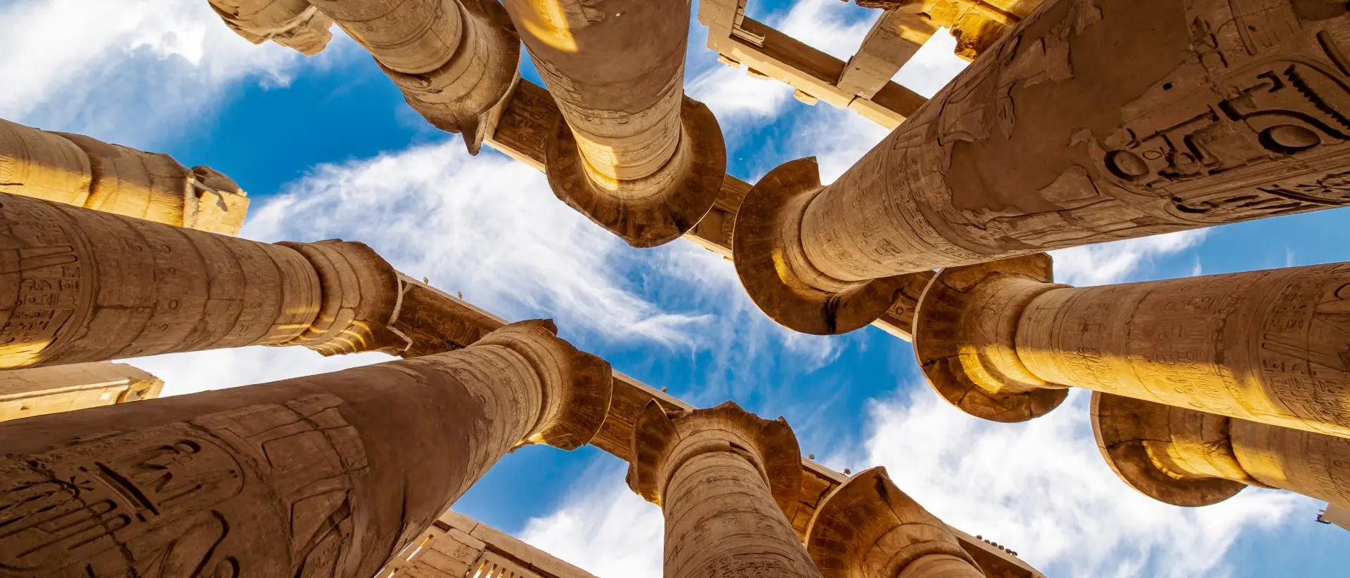 Temple of Karnak, Luxor Hypostyle Hall in the Precinct of Amun Re at Temple of Karnak - Luxor
