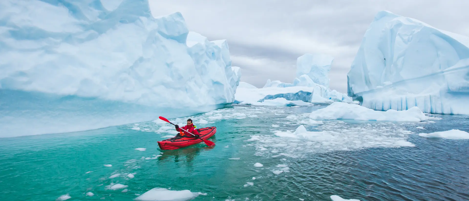 Kayaking in Antarctica Kayaking in Antarctica