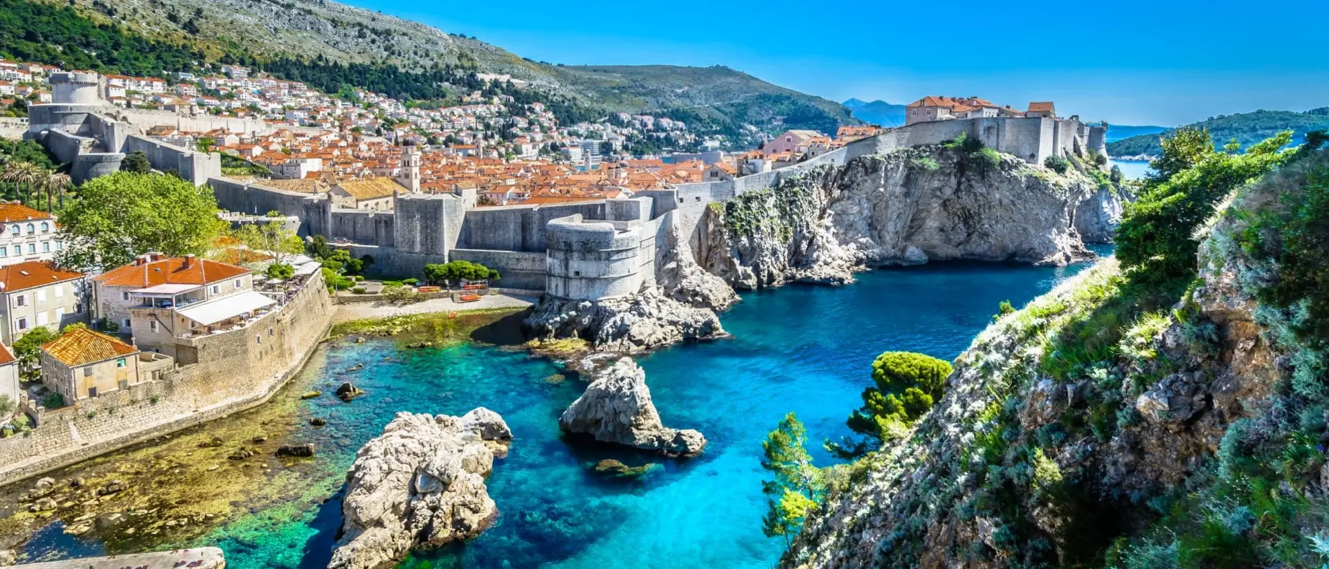 Adriatic Sea Dubrovnik landscape