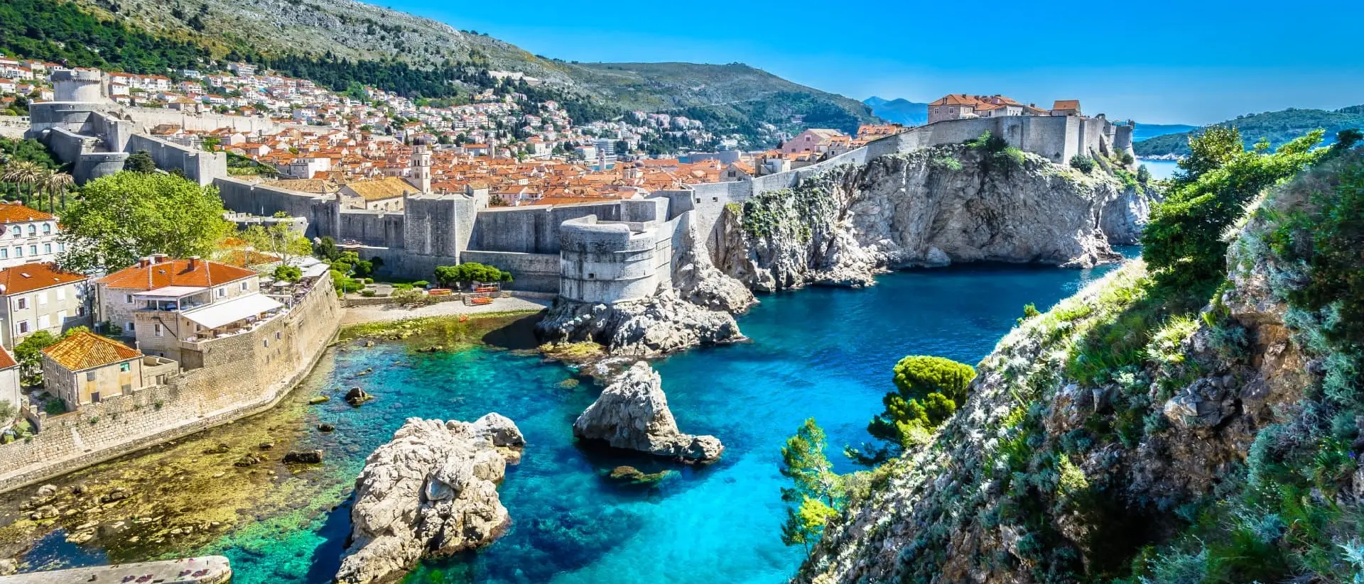Adriatic Sea Dubrovnik landscape