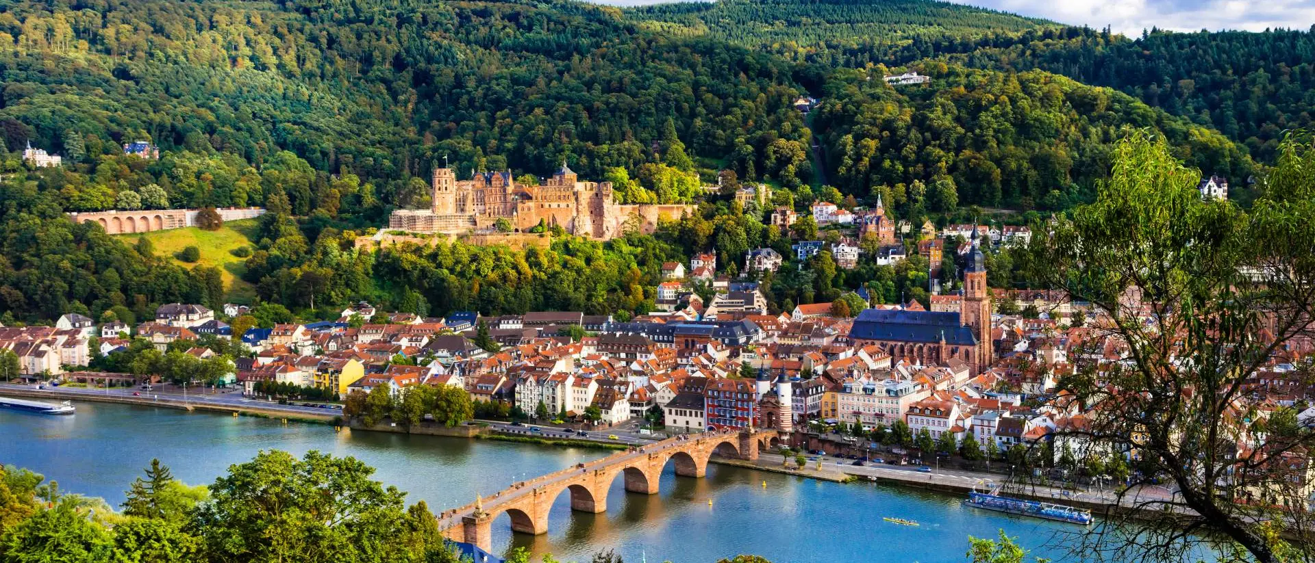 University City Heidelberg in Baden-Wurttemberg Land