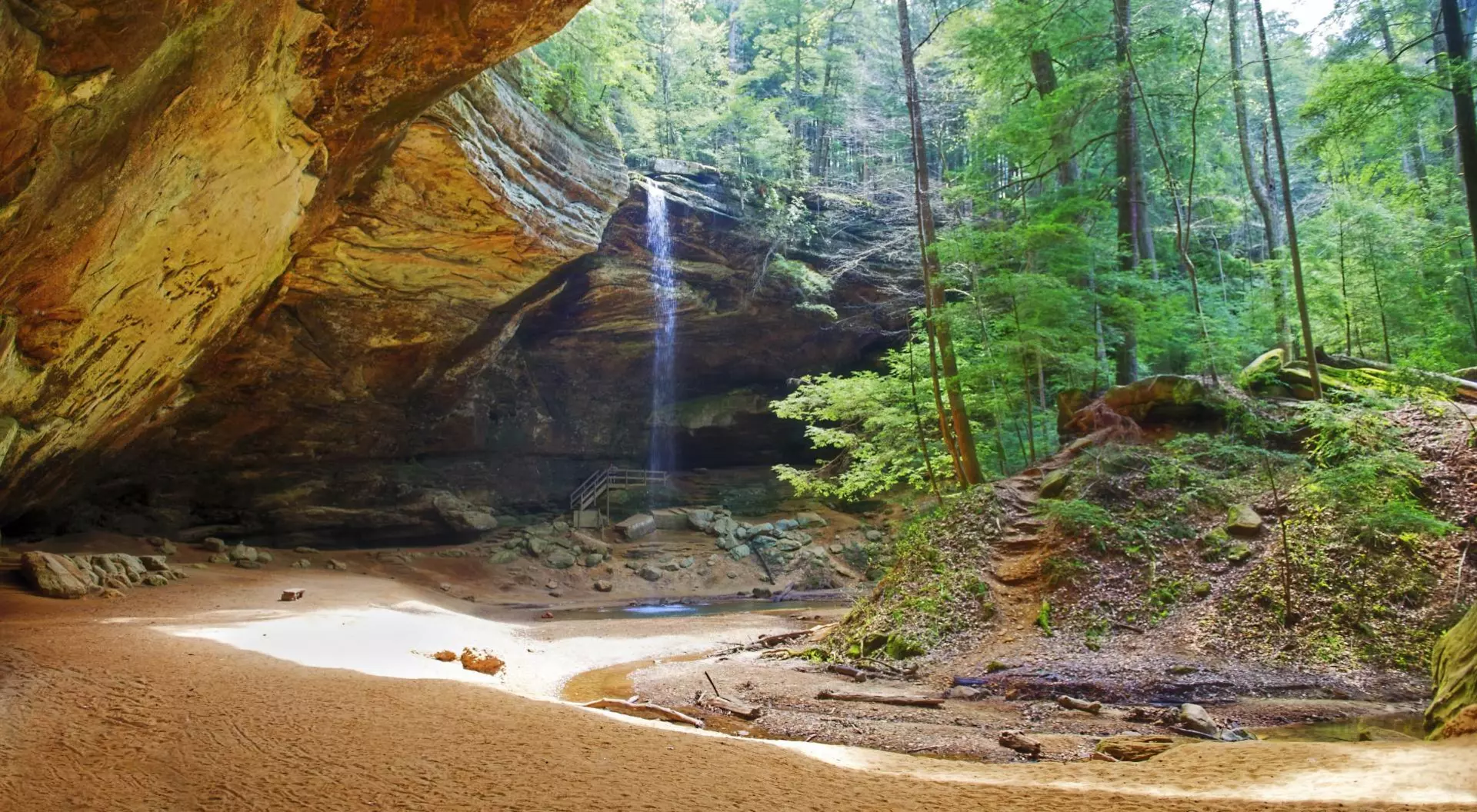 Hocking Hills State Park Ash Cave, Hocking Hills State Park, Ohio