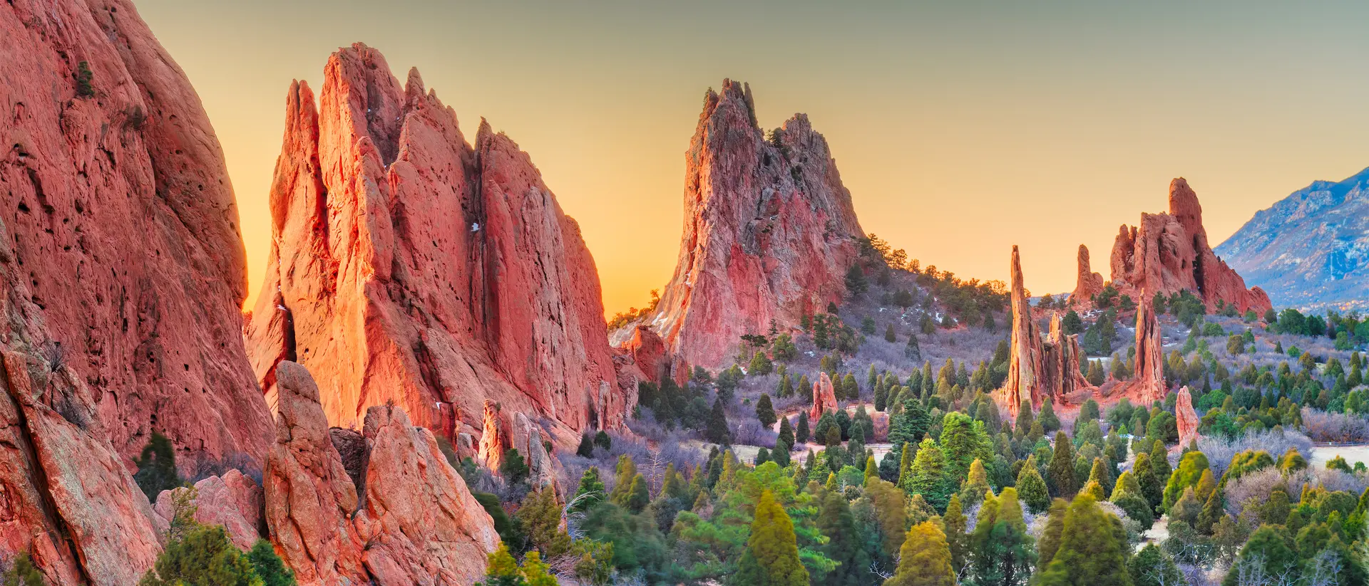 Colorado Springs Garden of the Gods, Colorado Springs, Colorado, USA.