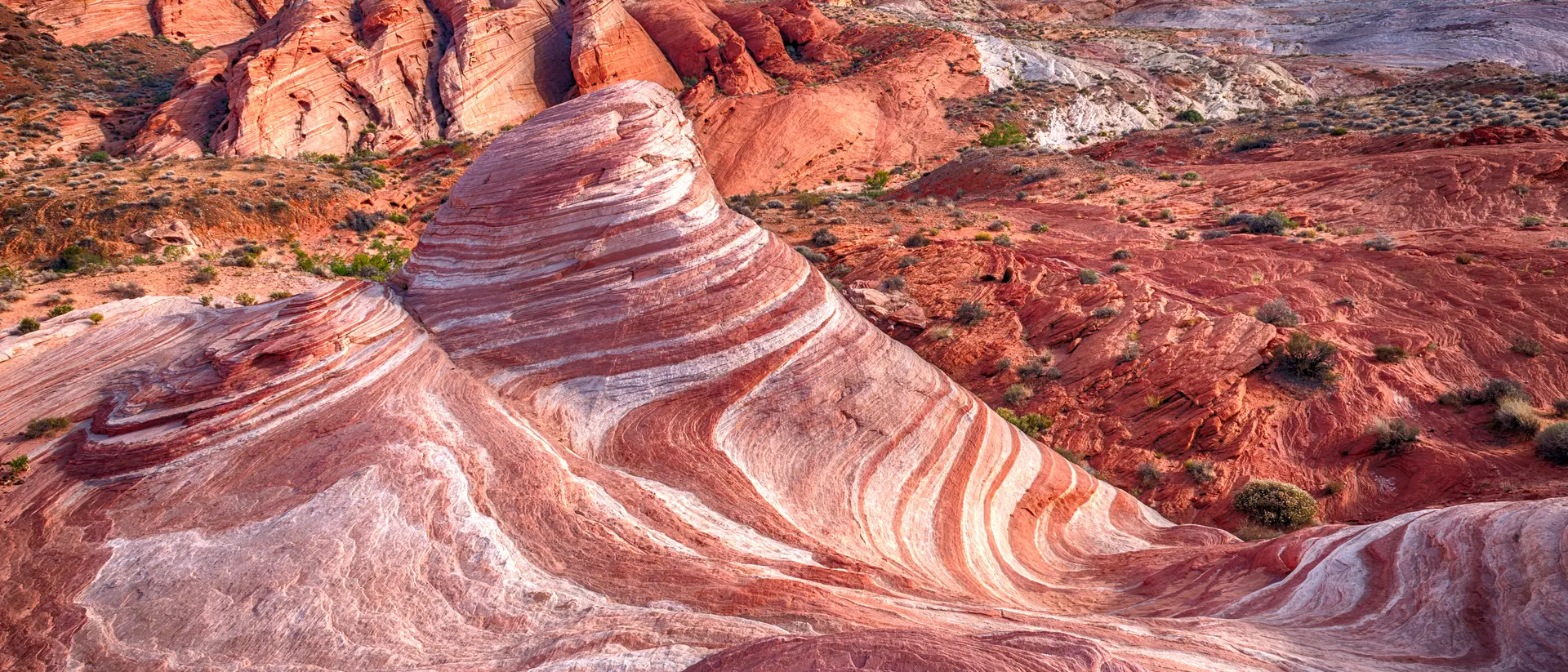 Valley of Fire State Park Fire Wave rock in Valley of Fire State Park, Nevada, USA