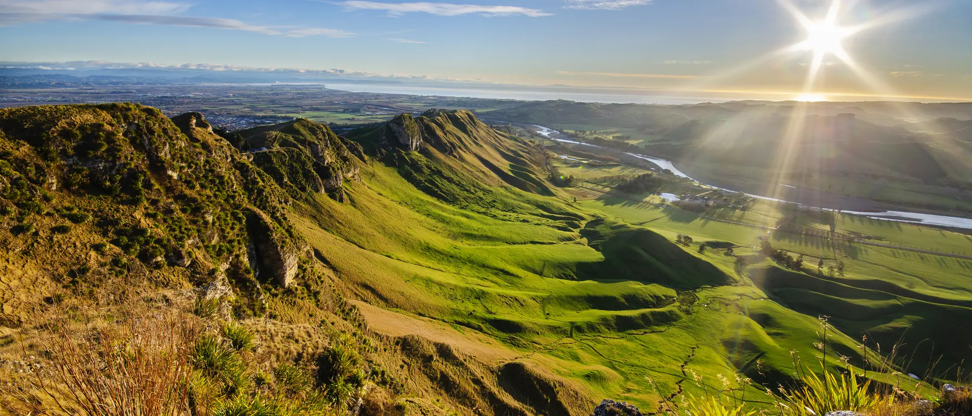 Sunrise at Te Mata Peak, New Zealand