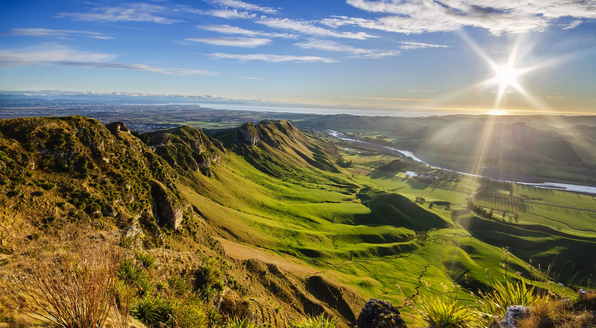 Sunrise at Te Mata Peak, New Zealand