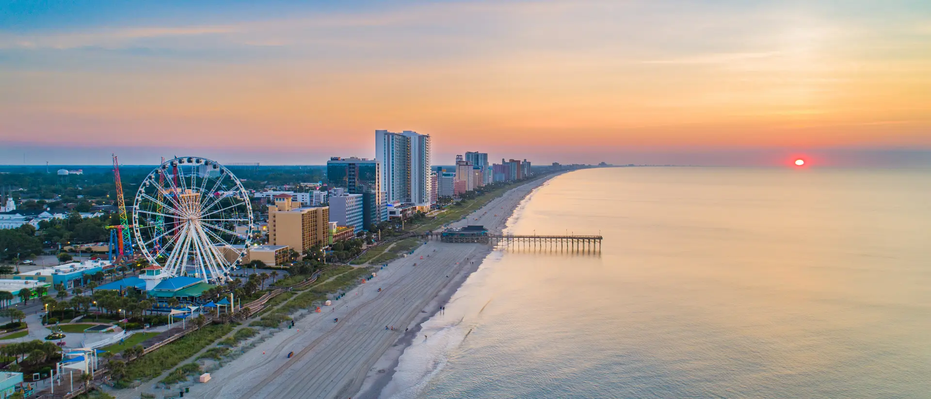 Myrtle Beach Myrtle Beach, South Carolina - Skyline Aerial View.