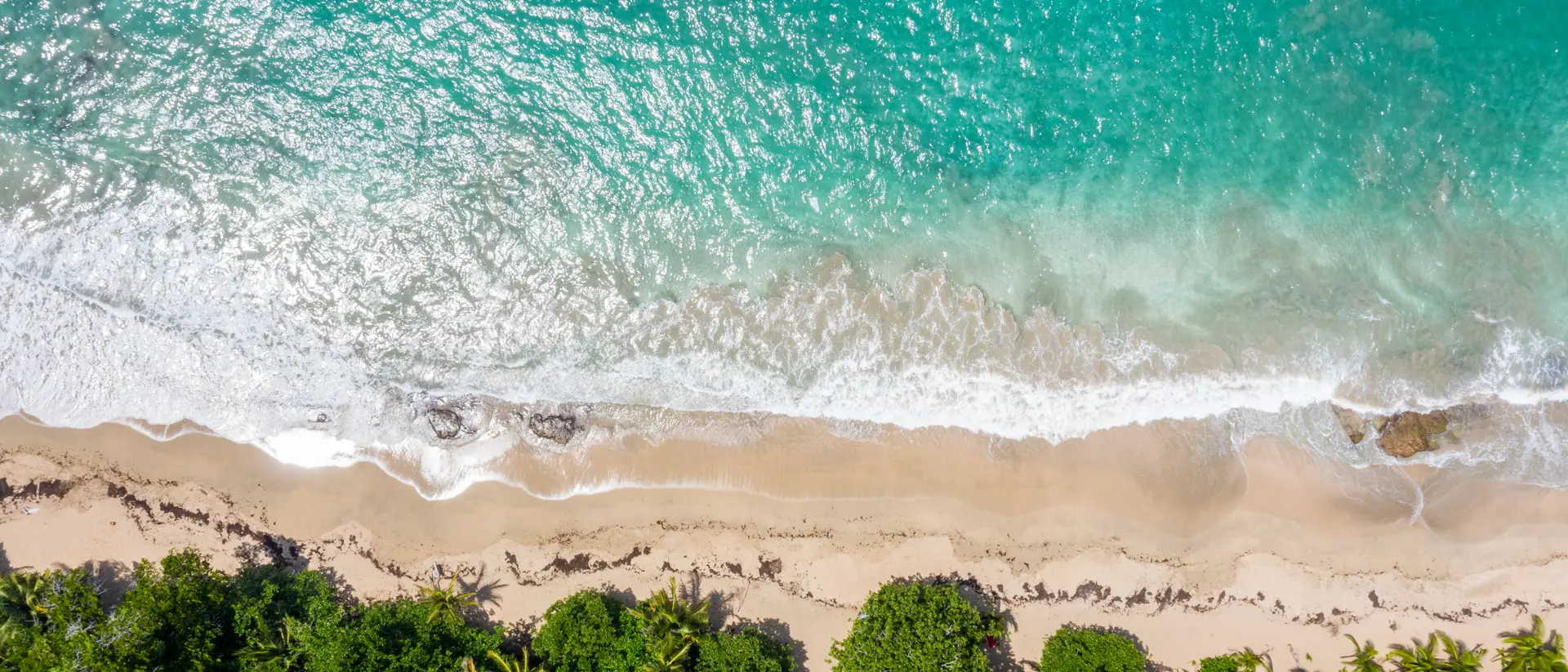 Manuel Antonio national park Aerial view of Manuel Antonio national park in Costa Rica