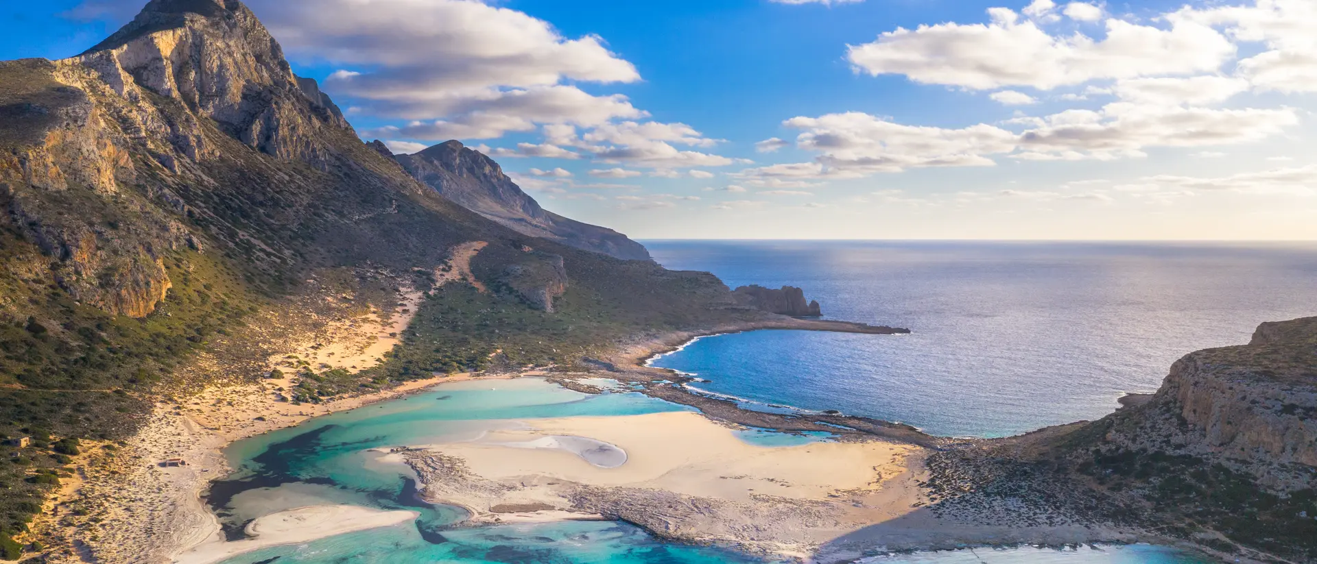 Amazing view of lagoon with magical turquoise waters, lagoons, tropical beaches of pure white sand