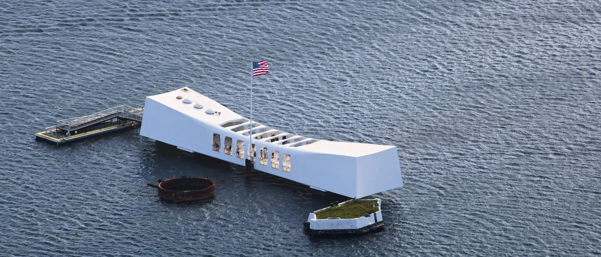 Hawaii View of Pearl Harbor National Memorial