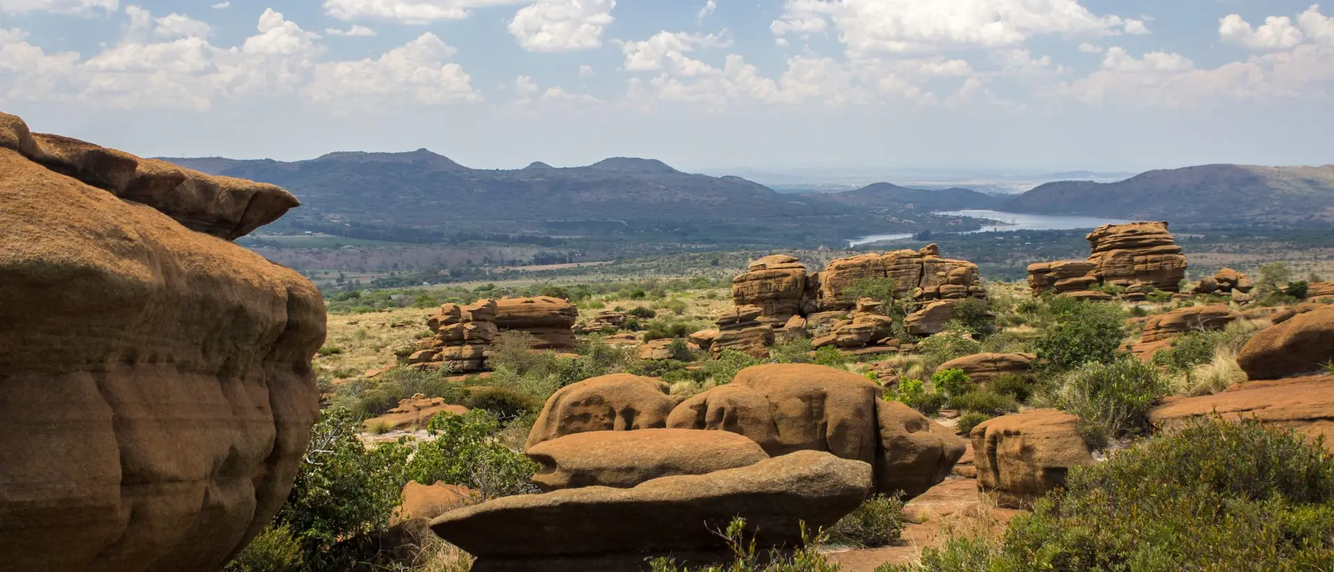 The Magaliesberg Mountains is a small mountain chain in the Gauteng and North-west provinces of South Africa