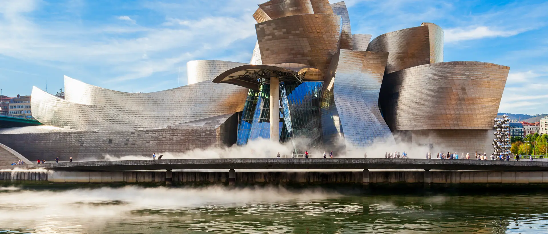 The Guggenheim Museum is a museum of modern and contemporary art, located in Bilbao, northern Spain