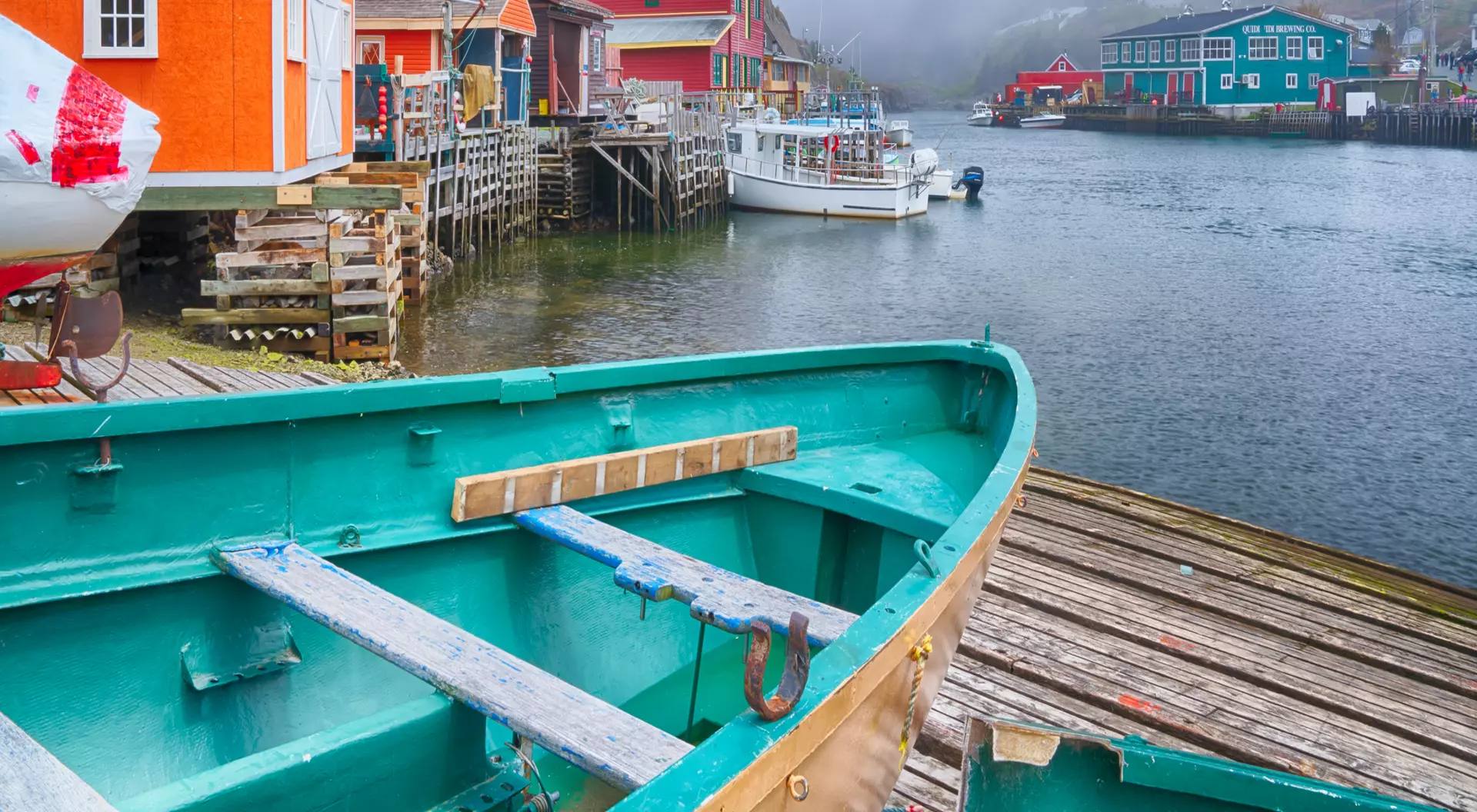 Charming historic fishing village of Quidi Vidi