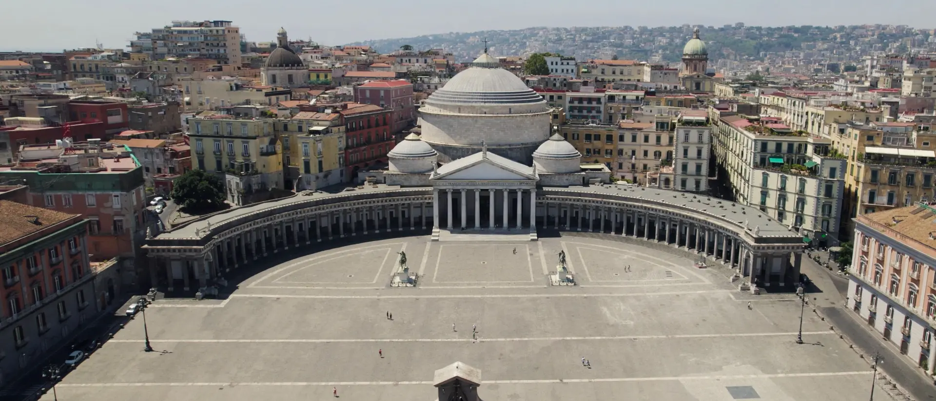 Piazza del Plebiscito A bird's eye view of Piazza del Plebiscito