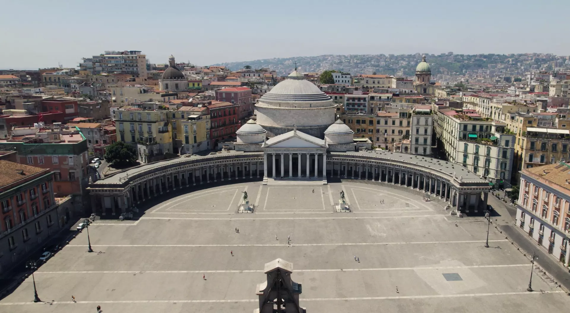 Piazza del Plebiscito A bird's eye view of Piazza del Plebiscito