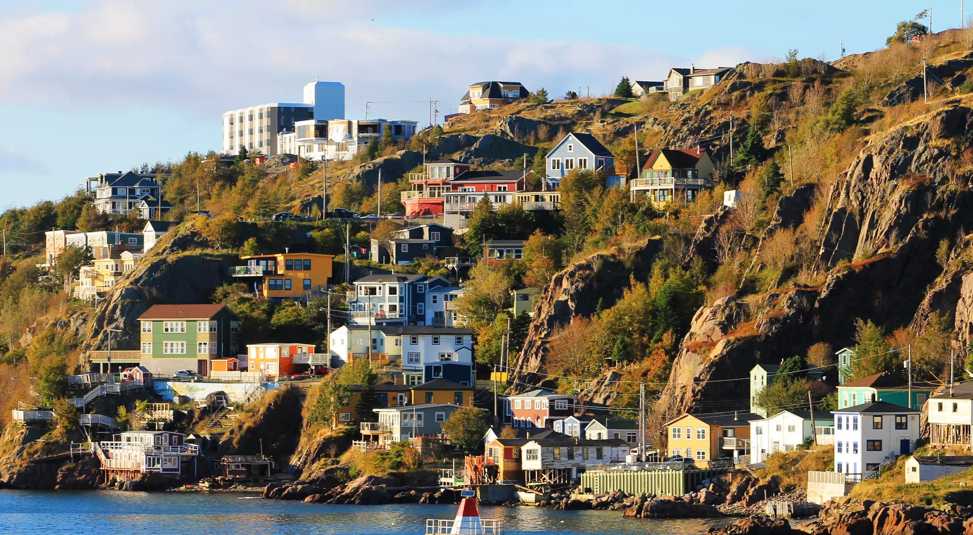 The fishing village of Tilting, Fogo Island, Newfoundland and Labrador, Canada