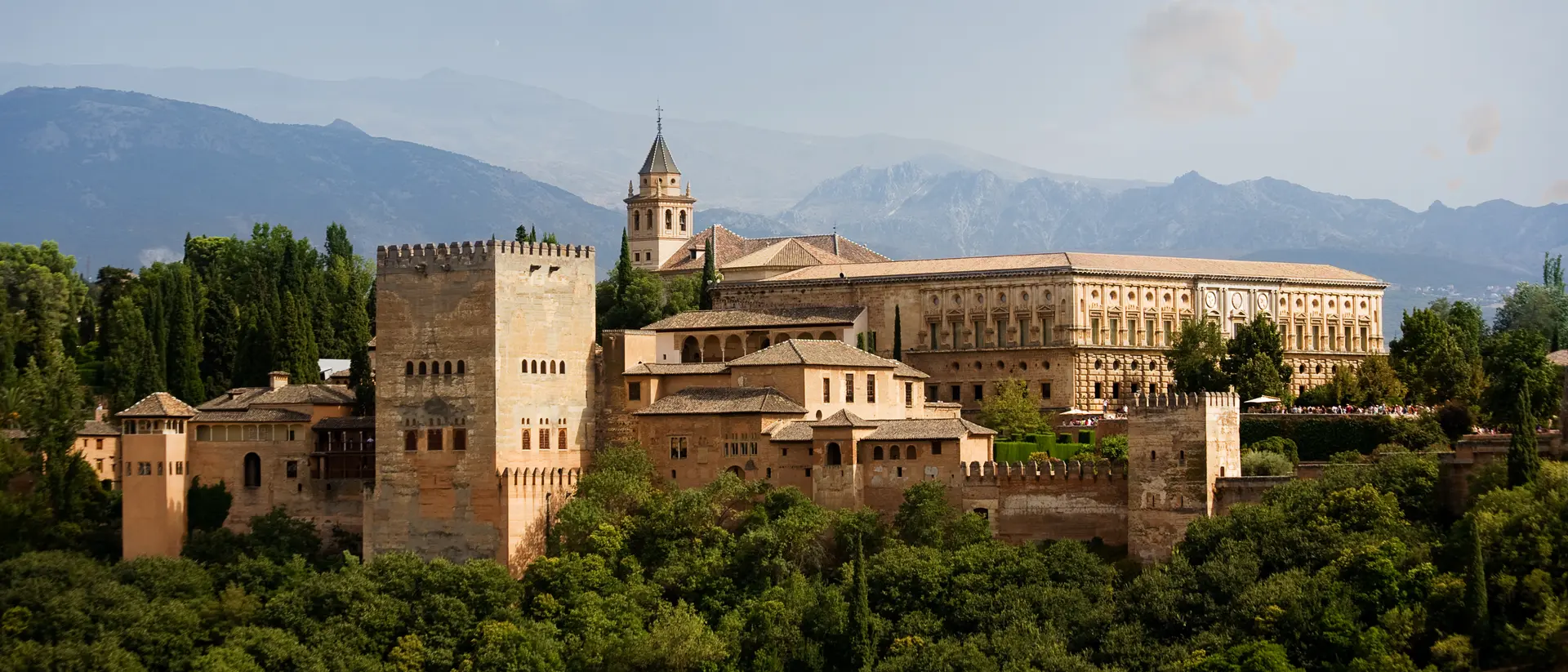 Alhambra Castle view