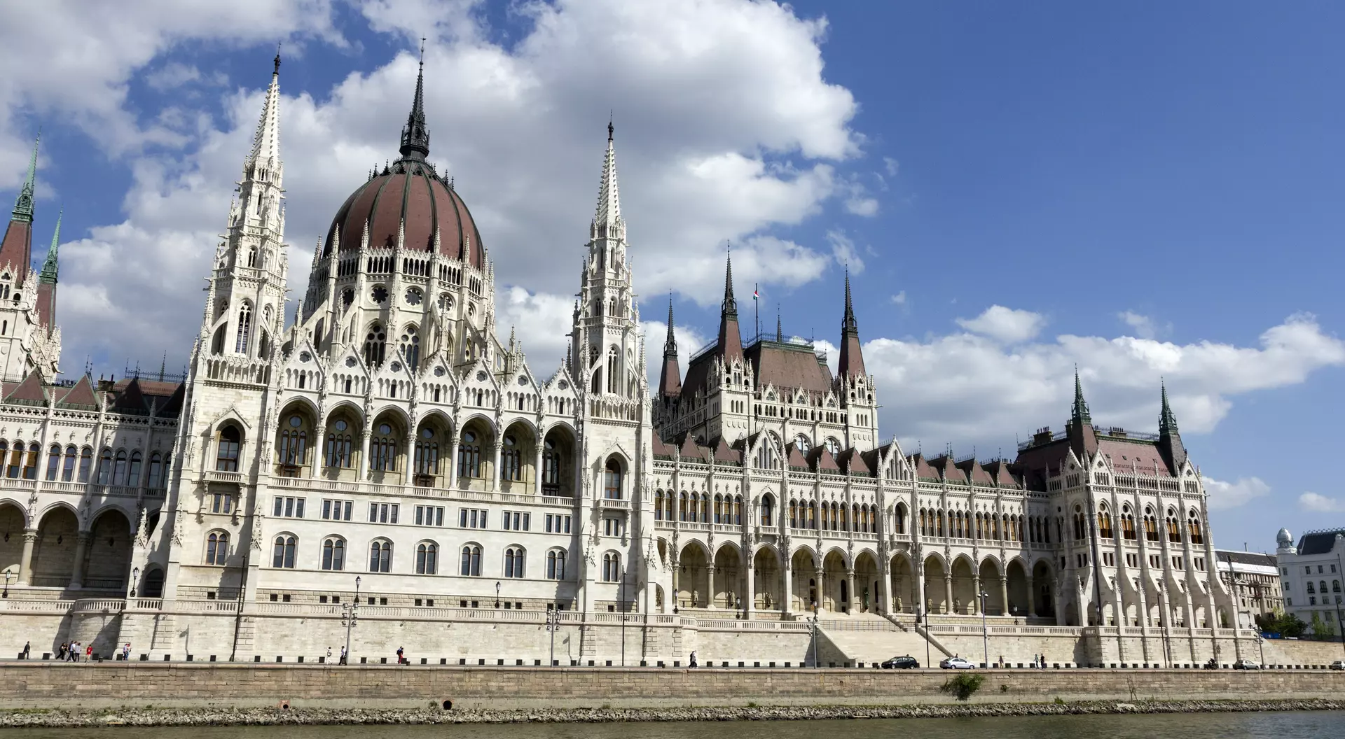 The famous Hungarian Parliament Building in Budapest