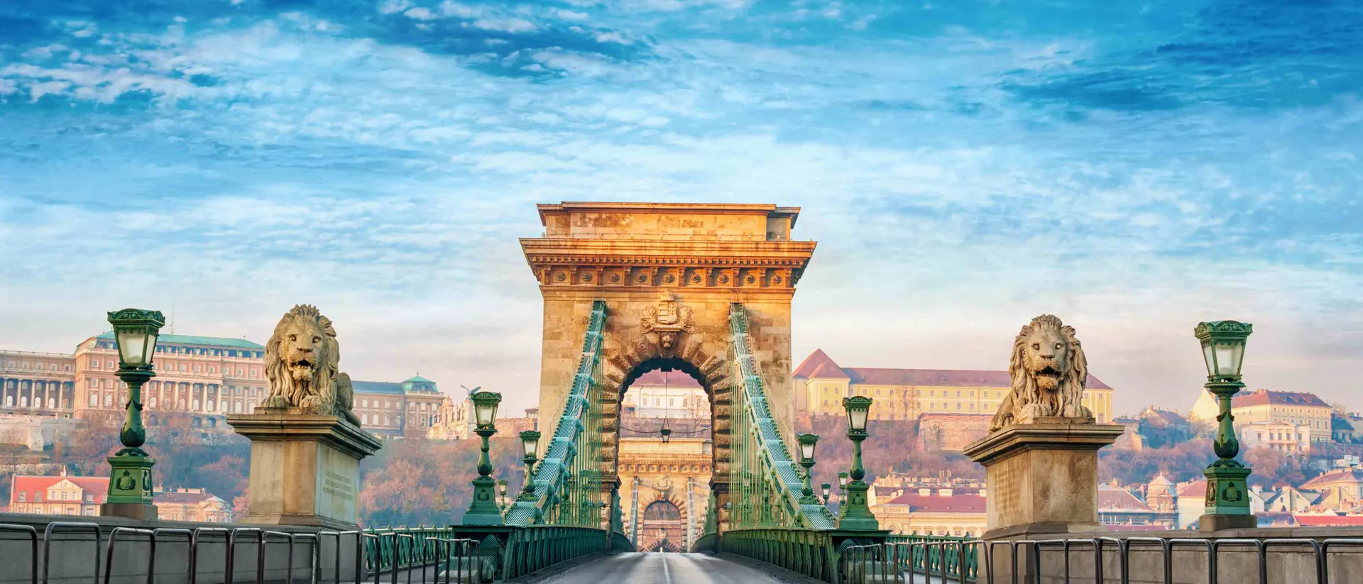 Chain Bridge in Budapest, Hungary