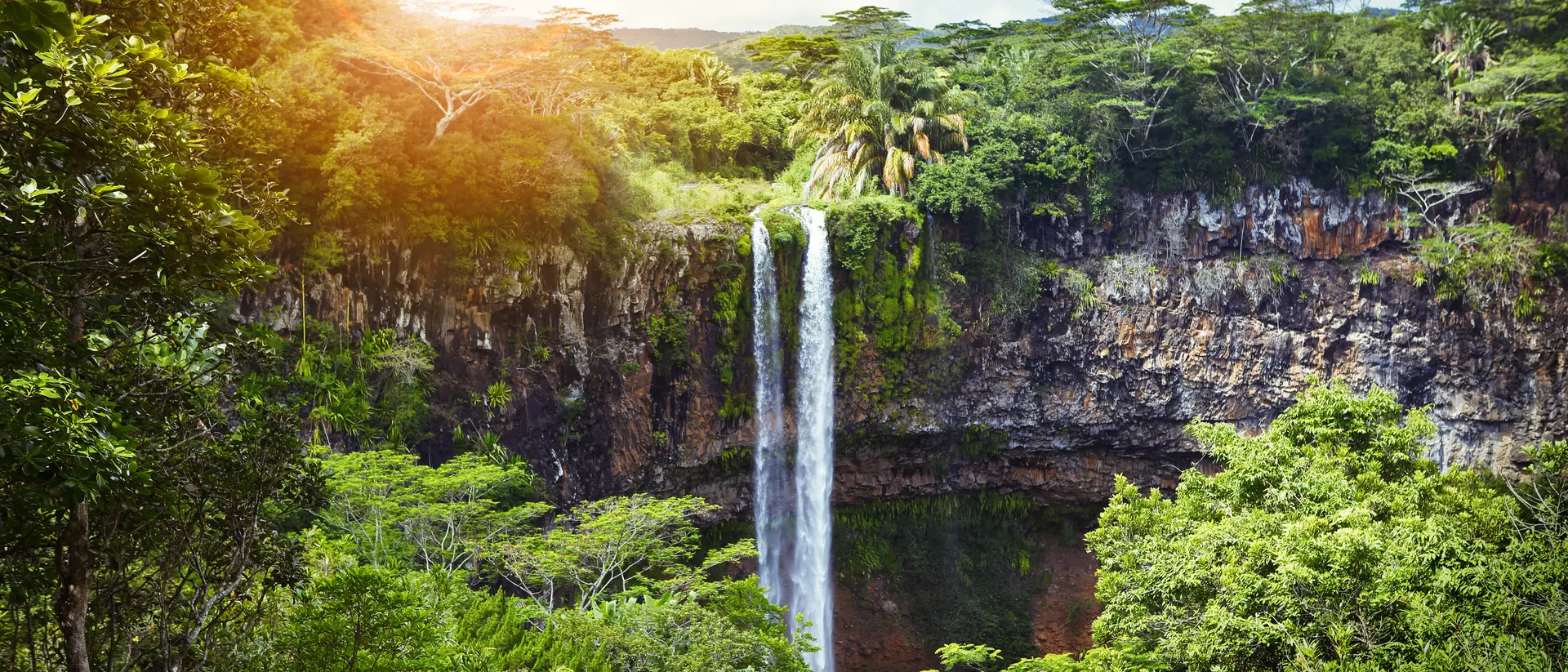 The Waterfalls of Chamarel The Waterfalls of Chamarel in Mauritius