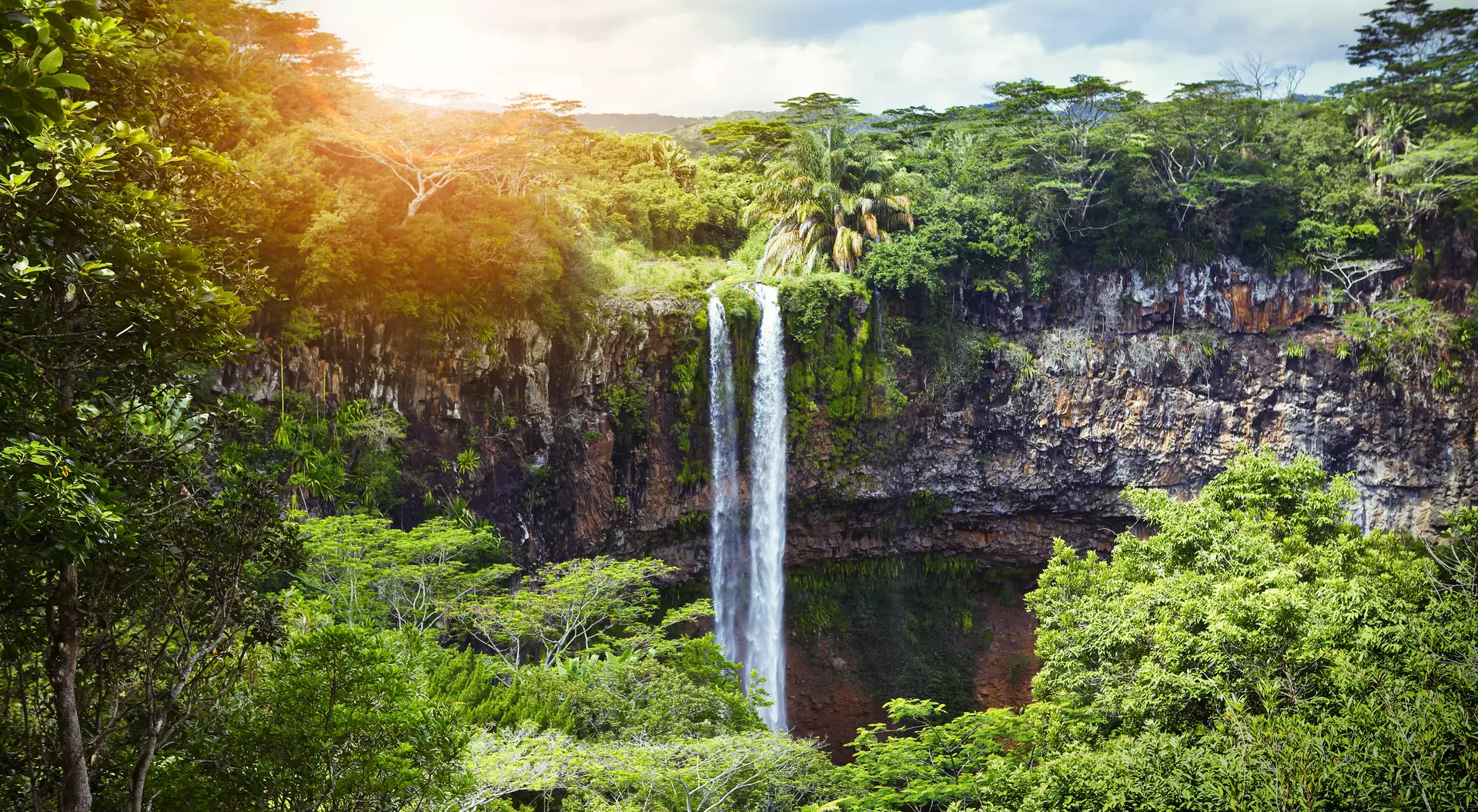 The Waterfalls of Chamarel The Waterfalls of Chamarel in Mauritius