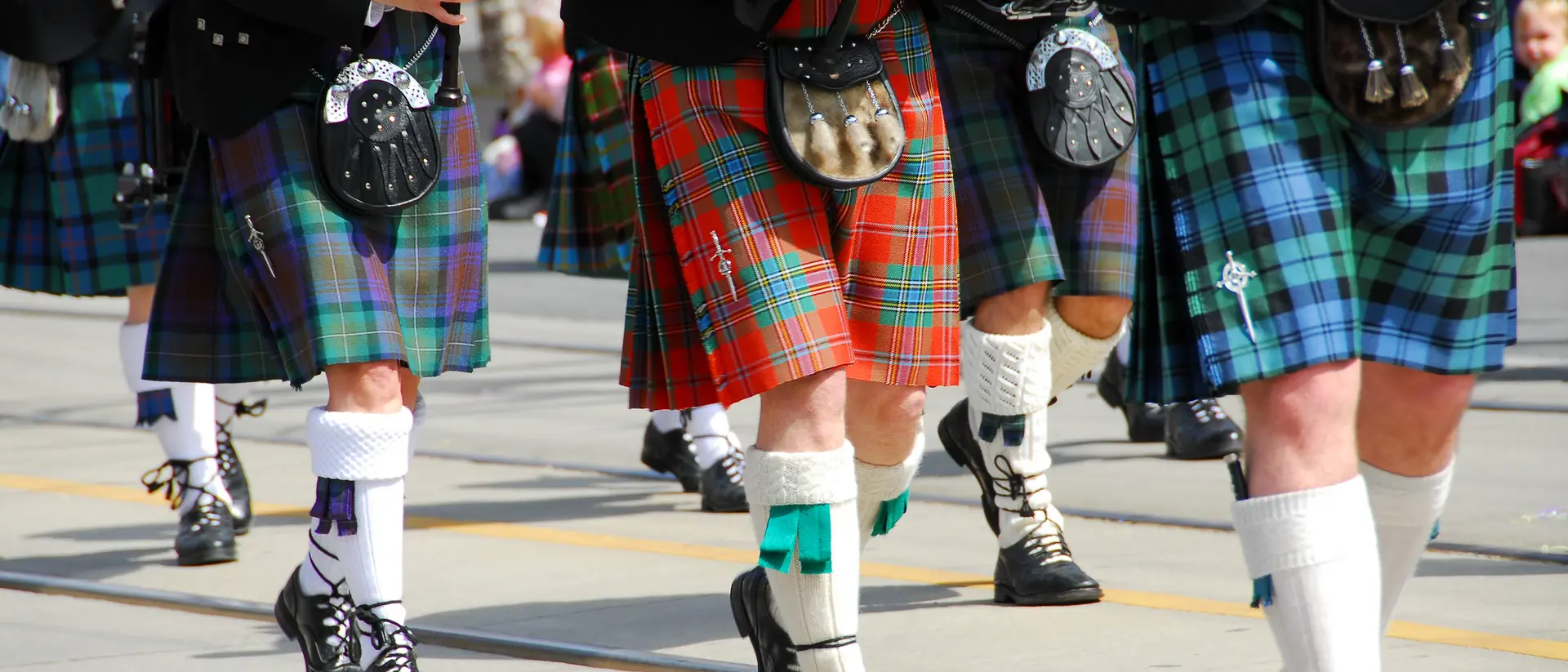Ireland Scottish marching band