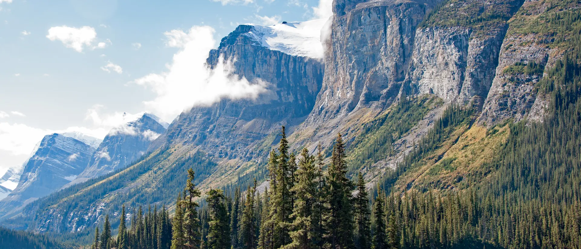 Maligne Lake Spirit Island in Jasper National Park