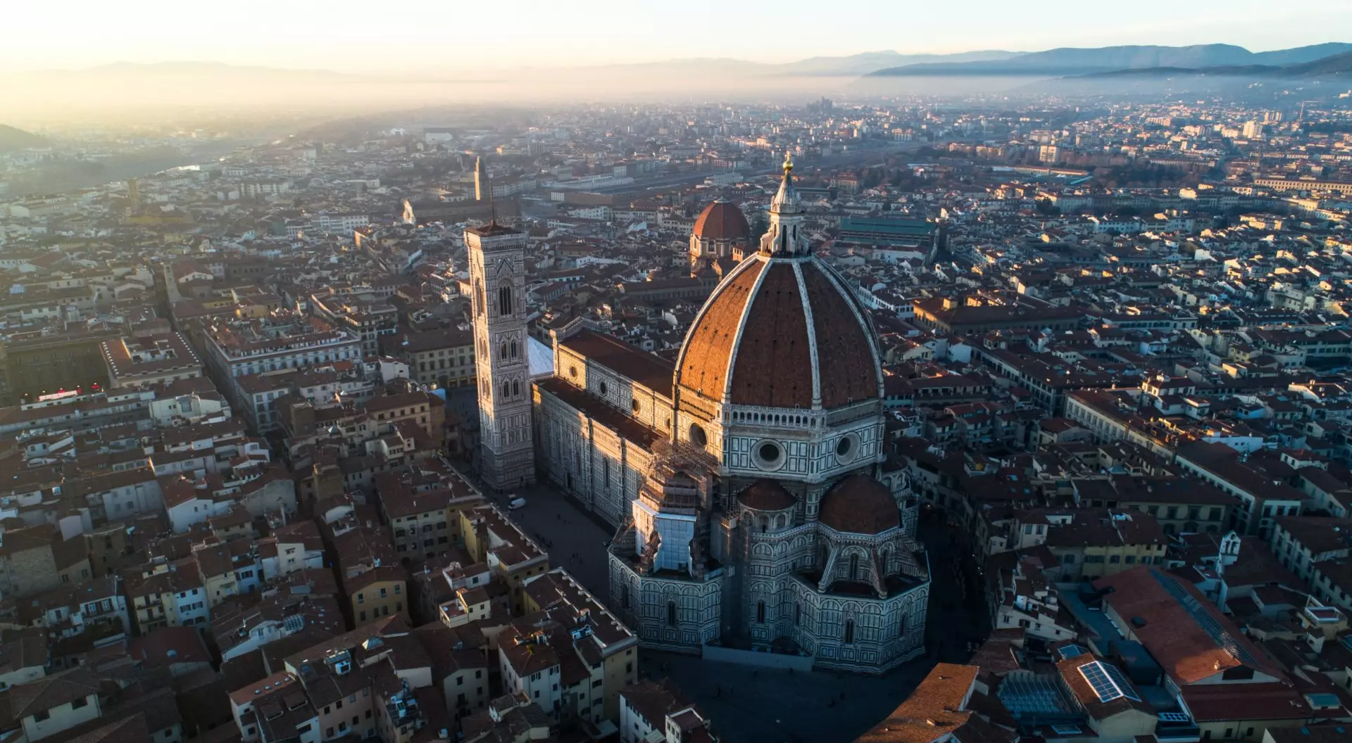 Aerial view of Florence, Italy