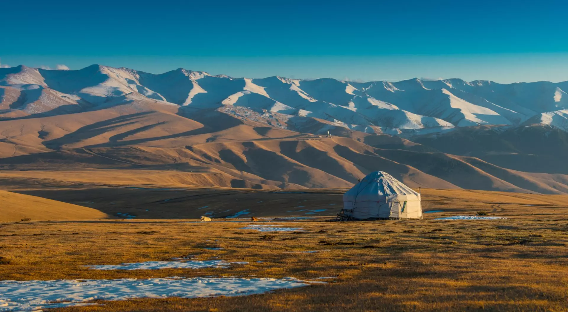 Yurt at the silk road
