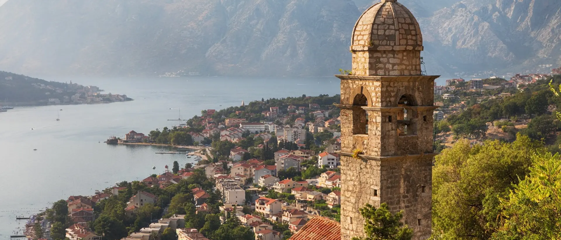 Kotor Cityscape and Church of Our Lady of Remedy