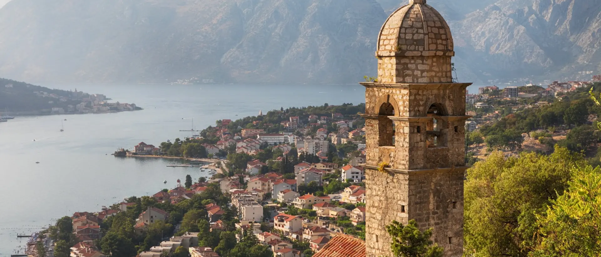 Kotor Cityscape and Church of Our Lady of Remedy