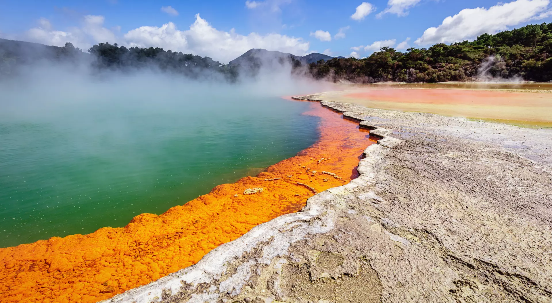 Waiotapu New Zealand Geothermal Champagne Poo