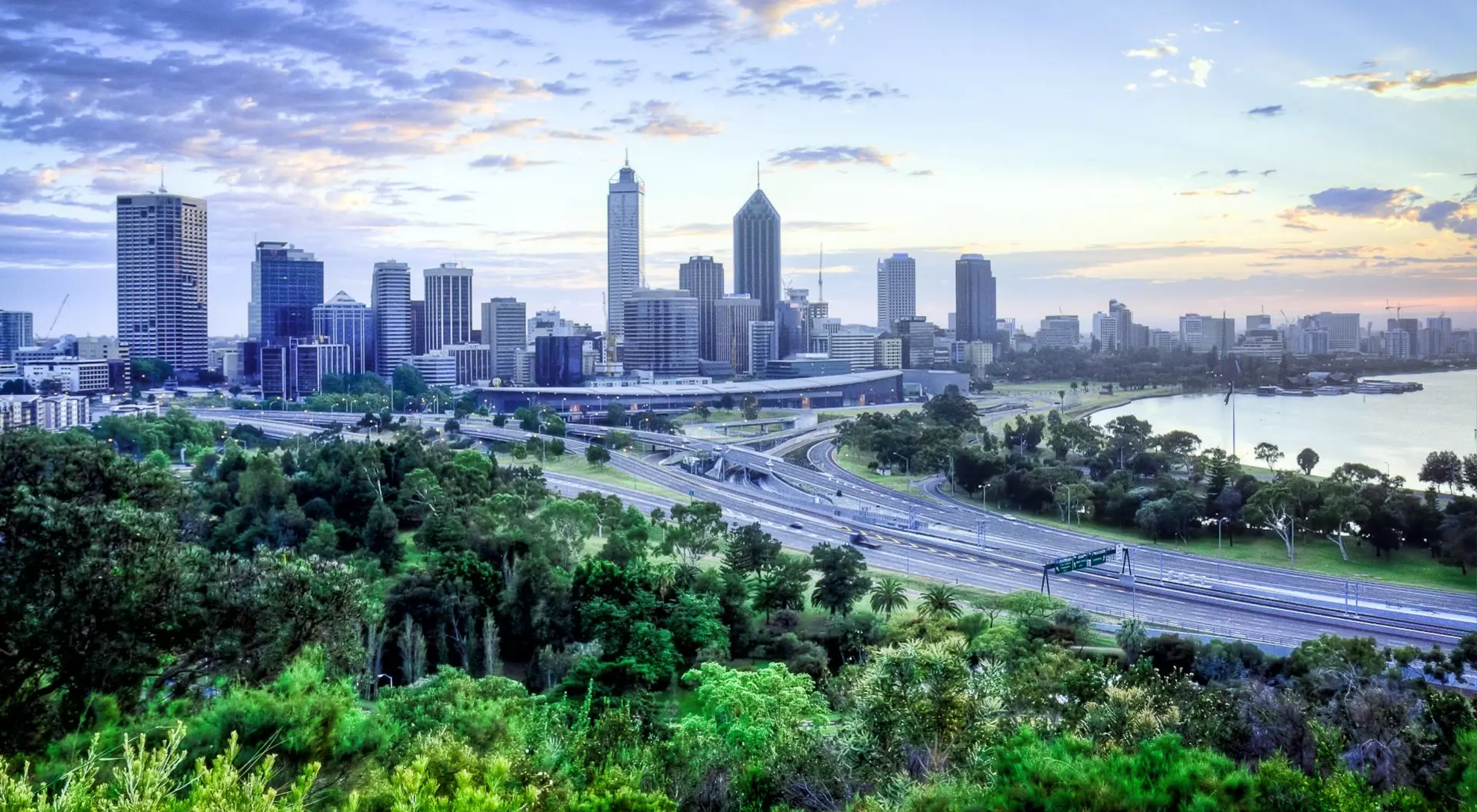 Perth Skyline from Kings Park